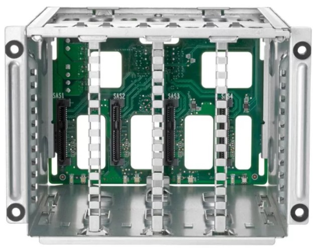 

Корзина HPE P26930-B21 Cage Kit ProLiant DL300 Gen10 Plus 2U 8SFF SAS/SATA 12G BC Front Bay 1/2 Drive Cage Kit, P26930-B21