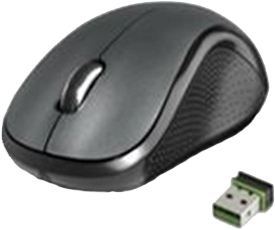 

Мышь Wireless Laser Delux DLM-123GB mini, DLM-123GB