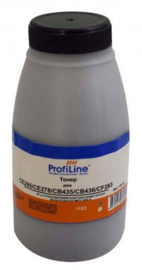 

Тонер ProfiLine PL_TNR_I103_100_B PL-CE285/CE278/CB435/CB436/CF283 для принтеров HP LJ P1102/1566/1606/M1536/P1005/1505/M1120/1522/M125/127/201/225 IM, PL_TNR_I103_100_B