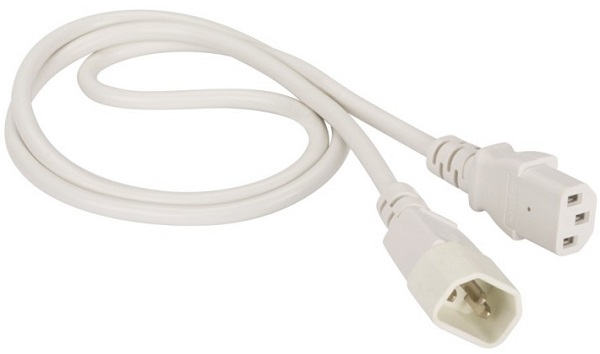 

Кабель питания Lanmaster LAN-PP13/14-1.5-WH C13-C14, 3х0.75, 220В, 10А, белый, 1.5 метра, LAN-PP13/14-1.5-WH