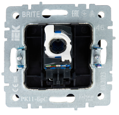 фото Розетка компьютерная  IEK BR-K10-2-K46 в Уфе