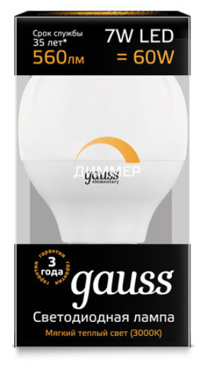фото Лампа светодиодная Gauss 105101107-D в Уфе