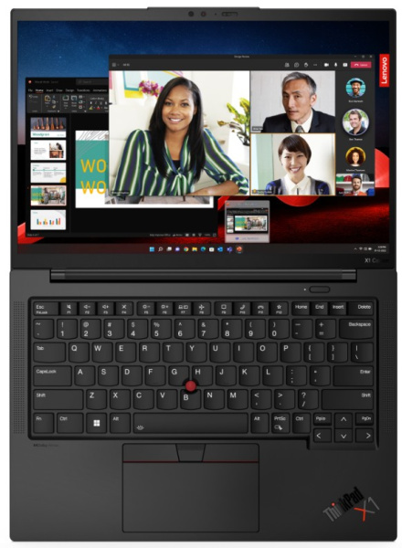 фото Ноутбук  Lenovo ThinkPad X1 Carbon Gen 11 в Красноярске 14 ", Core i5, 16 Гб RAM, 256 Гб SSD, Iris Xe Graphics, Черный