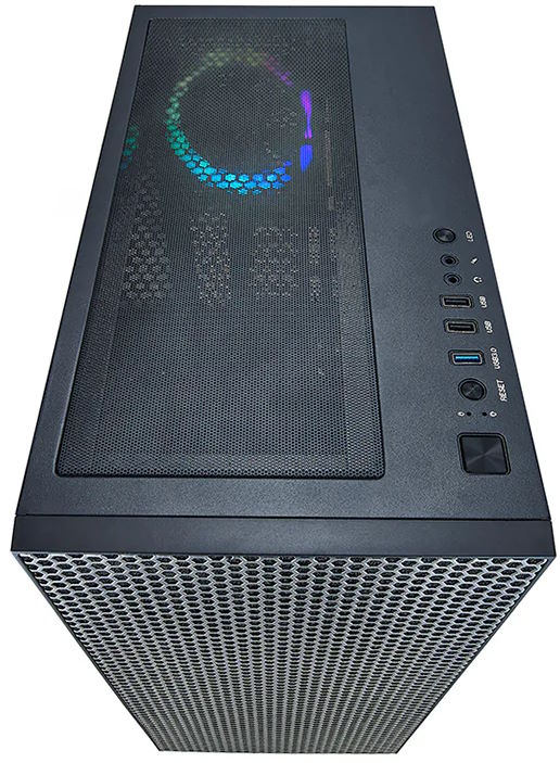 

Корпус ATX Azza Hive CSAZ-450 черный, без БП, боковая панель из закалённого стекла, 2xUSB2.0, USB3.0, audio, Hive