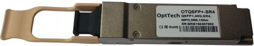 

Модуль OptTech OTQSFP28-SR4 QSFP28, 100G, SR4, MPO, MM, 100m, OTQSFP28-SR4