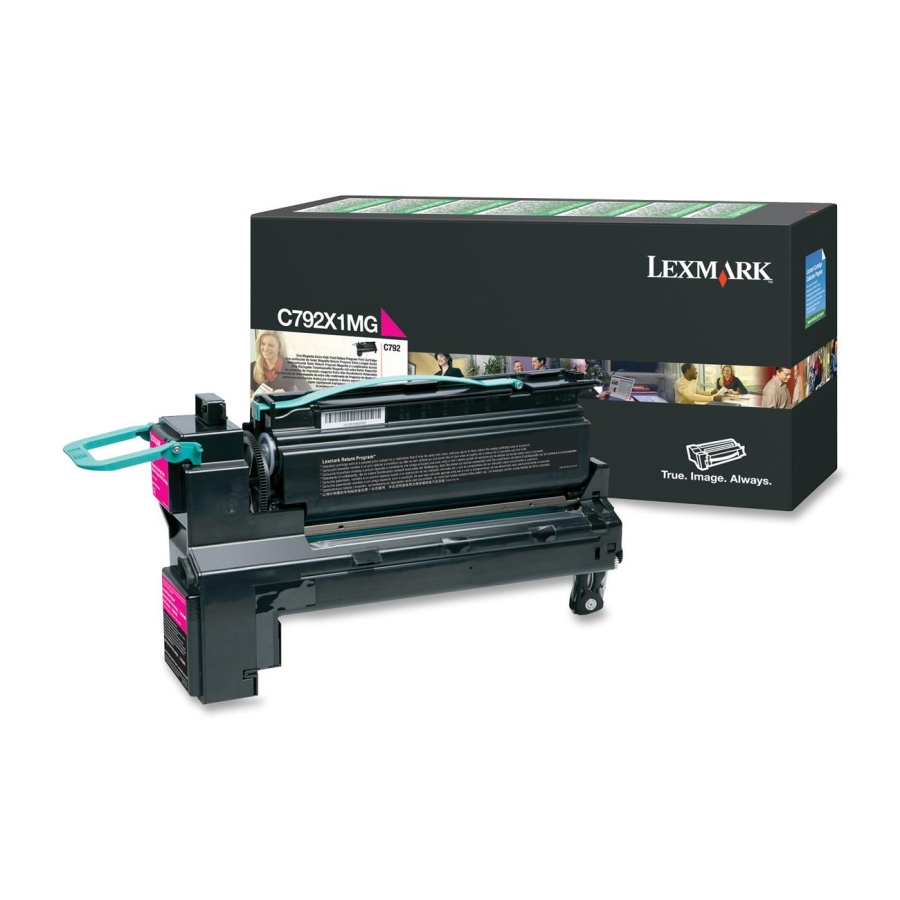 

Картридж Lexmark C792X1MG Пурпурный сверхвысокой ёмкости для C79x, LRP (20K), C792X1MG