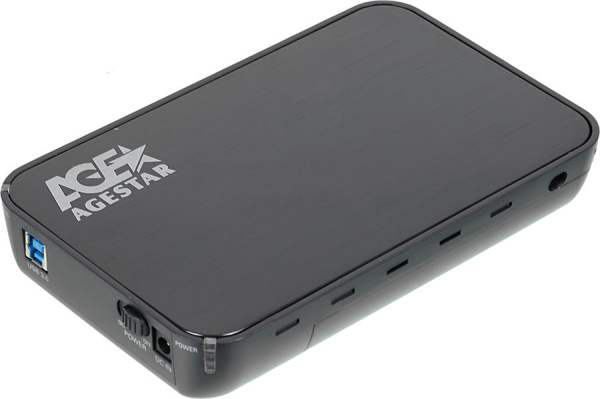фото Внешний корпус для HDD SATA 3.5” AgeStar 3UB3A8-6G (BLACK) в Екатеринбурге