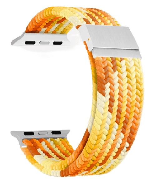 Изображение товара Ремешок для Apple Watch из нейлона серии Pleione DSN-18-40-YL оранжевый спортивный