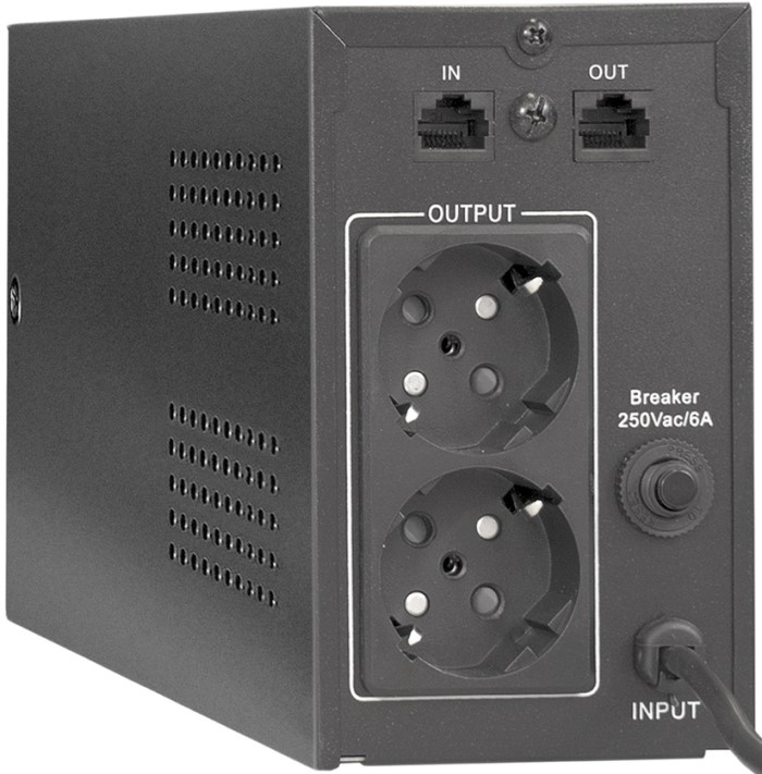 

Источник бесперебойного питания Exegate Power Smart ULB-850.LCD.AVR.EURO.RJ EP285479RUS 850VA/480W, LCD, AVR, 2 евророзетки, RJ45/11, black, Power Smart ULB-850.LCD.AVR.EURO.RJ