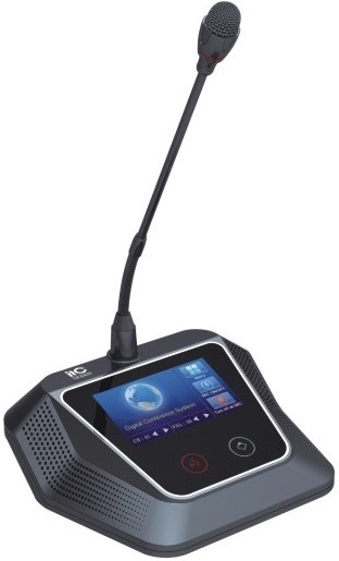 

Микрофон TS-0205 ITC TS-0205, микрофон председателя с сенсорным экраном 4,3", шт, TS-0205