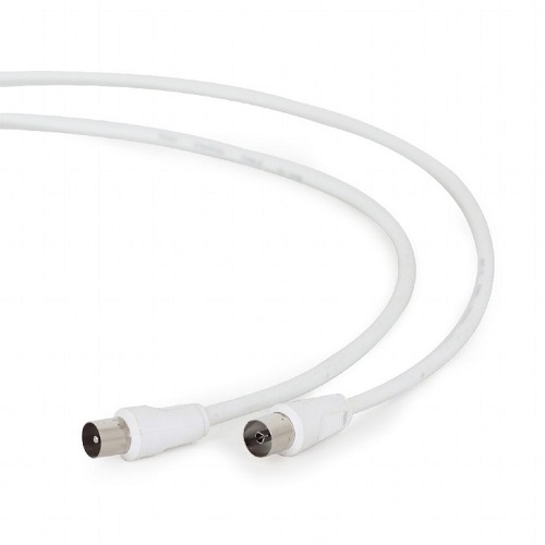 

Кабель видео Cablexpert CCV-515-W , Coaxial M/F, белый, 1.8м, CCV-515-W