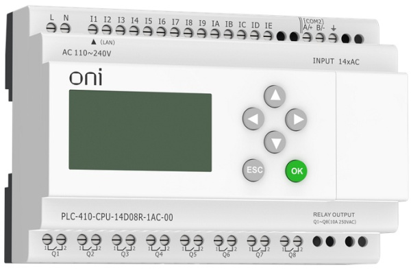 фото Модуль  ONI PLC-410-CPU-14D08R-1AC-00 в Смоленске
