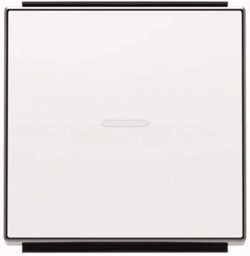 

Панель лицевая ABB 2CLA850130A1101 для 1-клавишных выключателей/переключателей/кнопок с линзой подсветки, альпийский белый, 2CLA850130A1101