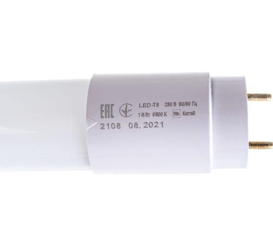 

Лампа светодиодная IEK LLE-T8-18-230-65-G13 ECO T8 18Вт линейная 230В 6500К G13, LLE-T8-18-230-65-G13