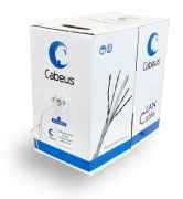 фото Кабель витая пара Cabeus UTP-4P-Cat.5e-SOLID-GY