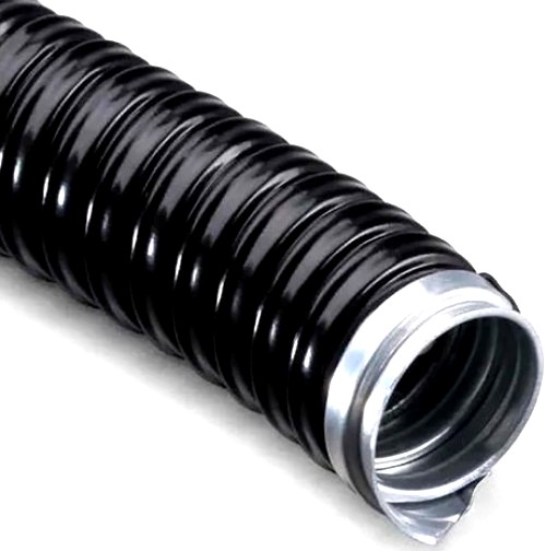 

Металлорукав Rexant 28-0018-50 (50м) в ПВХ изоляции МРПИнг-18 (РЗ-Ц-ПВХнг), черный, 28-0018-50