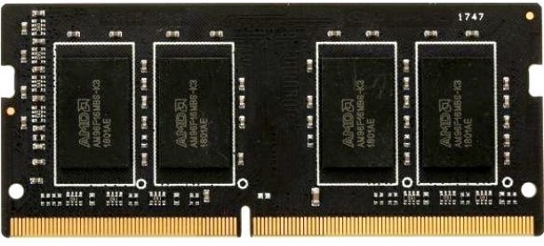

Модуль памяти SODIMM DDR4 16GB AMD R9416G3206S2S-UO PC4-25600 3200MHz CL16 1.2V Bulk/Tray, R9416G3206S2S-UO