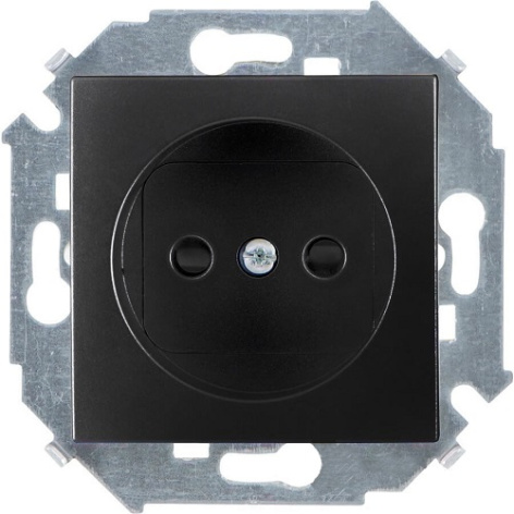 Изображение товара Розетка Simon 1591444-038 внутренний тип с защитными шторками для скрытой проводки