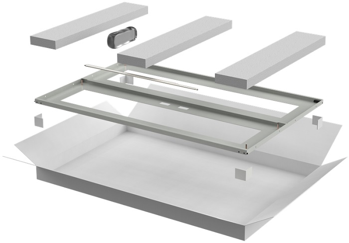 

Дверь ITK LN35-28U8X-D2P LINEA N перфорированная двустворчатая 800мм шкафа 28U, серый, LN35-28U8X-D2P