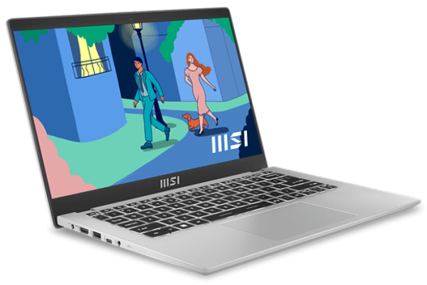 фото Ноутбук  MSI Modern 14 C12MO в Уфе 14 ", Core i3, 8 Гб RAM, 256 Гб SSD, UHD Graphics, Серебристый