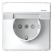 фото Розетка с заземлением Systeme Electric GAL440146