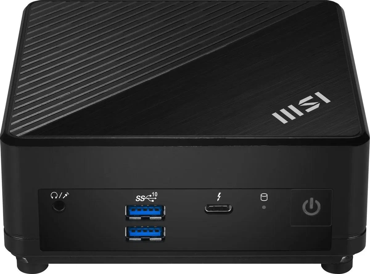 

Неттоп MSI Cubi 5 12M-013RU 9S6-B0A811-298 i5-1235U/16GB/512GB SSD/Iris Xe graphics/2*GbitEth/USB Type-C/HDMI/DP/65W/Win11Pro/black, Cubi 5 12M-013RU