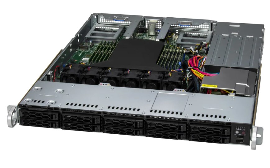 

Сервер Supermicro AS -1115CS-TNR CloudDC A+ Server 1U 1115CS-TNR 1*Genoa 9334/2*64GB/D3 S4520 480GB SATA/2*10GbE 2*10GbSFP+/2nd config, AS -1115CS-TNR