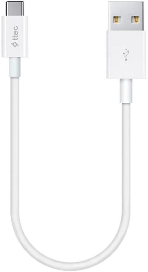 

Кабель интерфейсный TTEC 2DK7519B USB-C-USB-A Charge/Data Mini. Длина: 30см. Цвет: белый, 2DK7519B