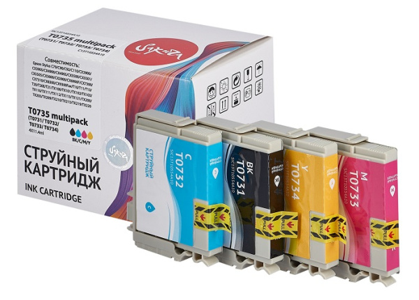 фото Картридж струйный Sakura C13T10554A10 (T0735) в Уфе