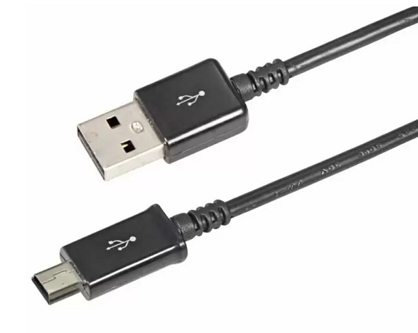 

Кабель интерфейсный Rexant 18-4268 microUSB длинный штекер, 1 м черный, 18-4268