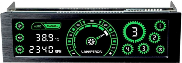 фото Панель управления вентиляторами Lamptron CM430 в Самаре
