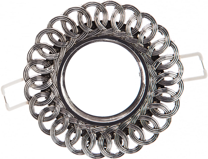 

Светильник Gauss CA042 Antique Круг. Серебро/Черный Gu5.3, CA042