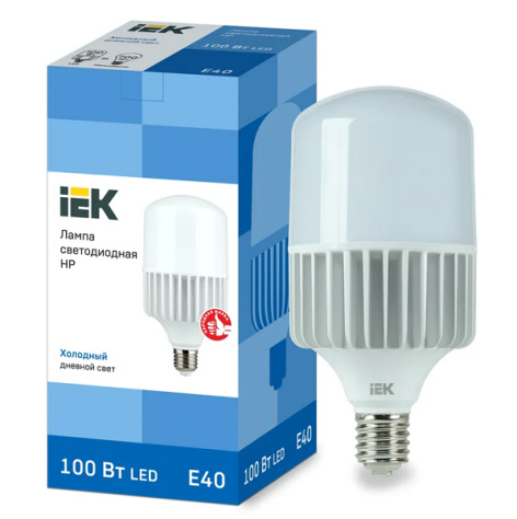 фото Лампа светодиодная IEK LLE-HP-100-230-65-E40 в Красноярске