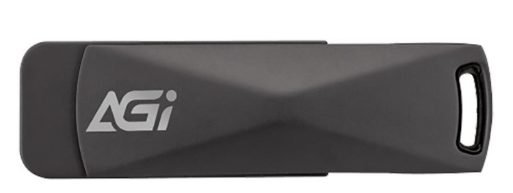 

Накопитель USB 3.2 128GB AGI AGI128G32UE138 Type-A 100/100MB/s металл black, AGI128G32UE138