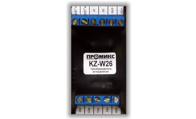 

Преобразователь Promix Promix-AD.CI.01 (KZ-W26) интерфейса ISO-7811 в Wiegand26, Promix-AD.CI.01 (KZ-W26)