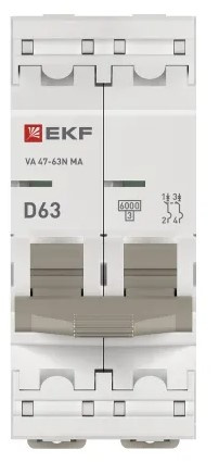 фото Автоматический выключатель  EKF M63MA6263D в Уфе