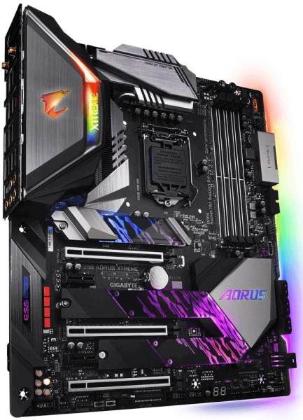 фото Материнская плата E-ATX GIGABYTE Z390 AORUS XTREME