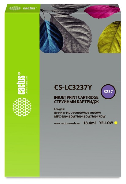 фото Картридж  Cactus CS-LC3237C в Казани