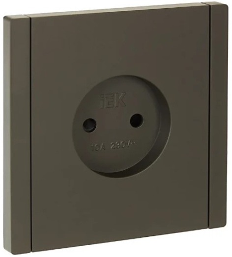 фото Розетка без заземления  IEK FP-R13-10-K03 в Казани