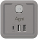 фото Разветвитель AGNI TP-WJ3U4E-C-white