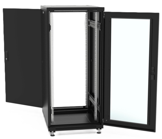 фото Шкаф напольный 19", 33U Filum FL-NT-3366GM2M-BK в Казани
