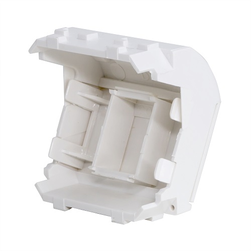 

Адаптер DKC 76613B для информационных разъемов Keystone, белый, 2 модуля, "Brava", 76613B