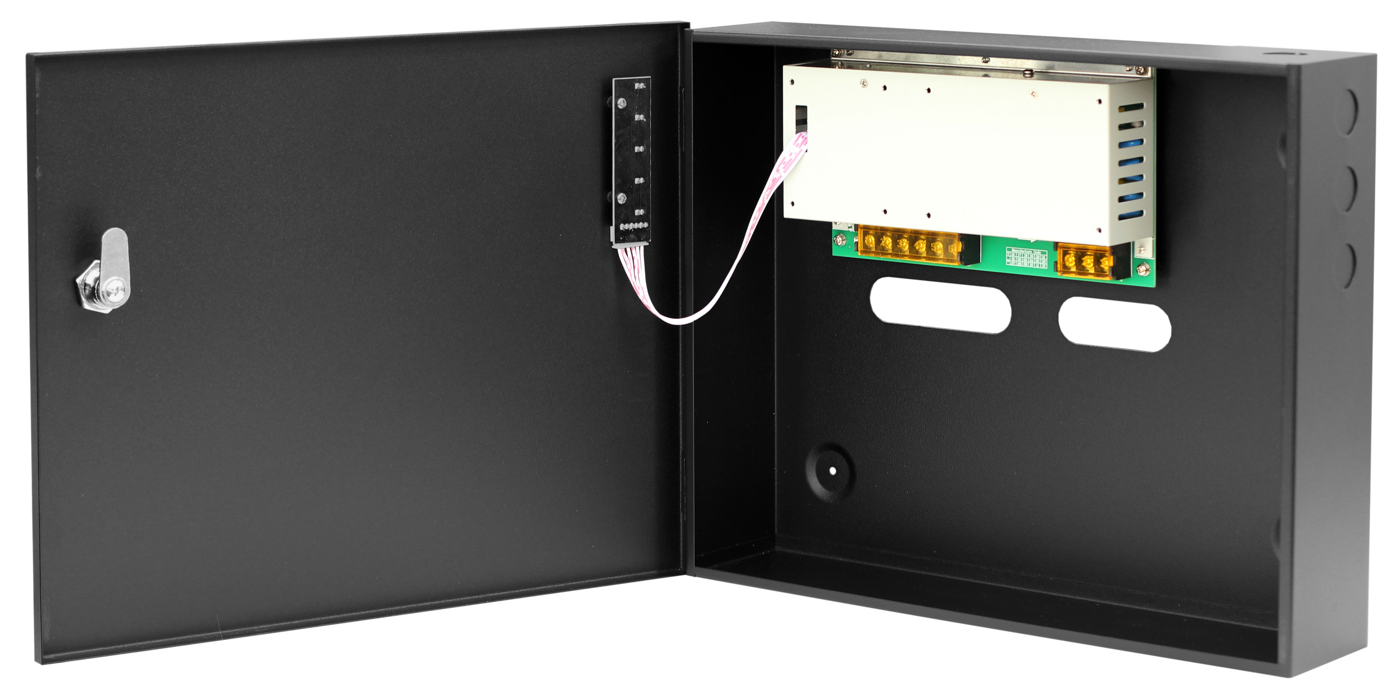 

Блок питания Smartec ST-PS205BML-BK 24 VDC/ 5 A; 220 VAC; корпус 330х265х75 мм (место для 2-х аккумуляторов 7Ач), ST-PS205BML-BK