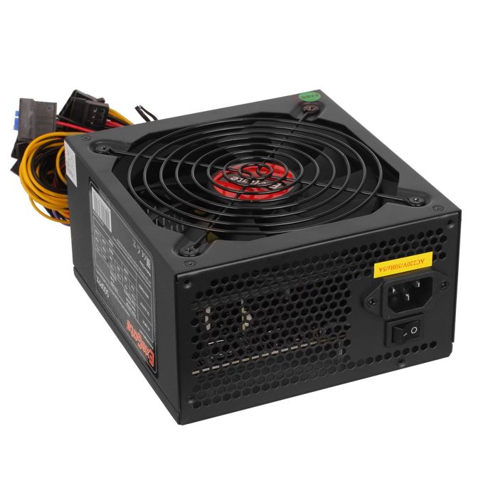 

Блок питания ATX Exegate 500PPX EX221641RUS-S 500W RTL, SC, black, APFC, 14cm, 24p+(4+4)p PCI-E,4*IDE,5*SATA, FDD + кабель 220V с защитой от выдергива, 500PPX