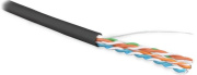 фото Кабель витая пара Hyperline UUTP4R-C5E-S24-OUT-LSZH-BK-500
