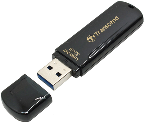 

Накопитель USB 3.0 32GB Transcend JetFlash 700 TS32GJF700 черный, JetFlash 700
