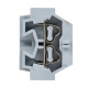 фото Миниклемма  EKF stb-m-4-gray