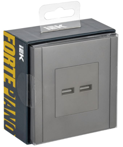 фото Розетка USB  IEK FP-U21-D31-K46 в Казани