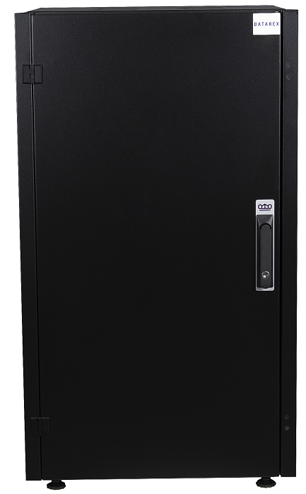 

Шкаф напольный 19", 26U Datarex DR-710211 телекоммуникационный 600х800, передняя дверь металл, задняя стенка сплошная, металл, черный, DR-710211