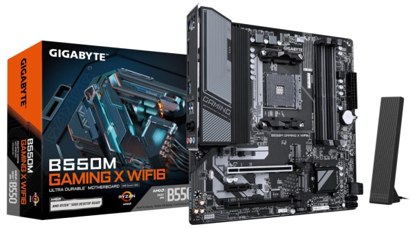 фото Материнская плата mATX GIGABYTE B550M GAMING X WIFI6 в Омске